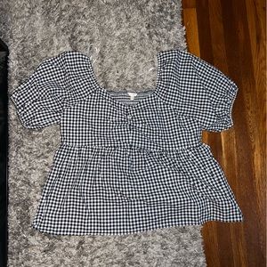 Checked Short Sleeve Shirt-Final Price